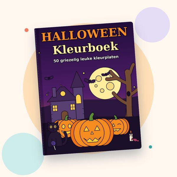 Omslag van Halloween Kleurboek