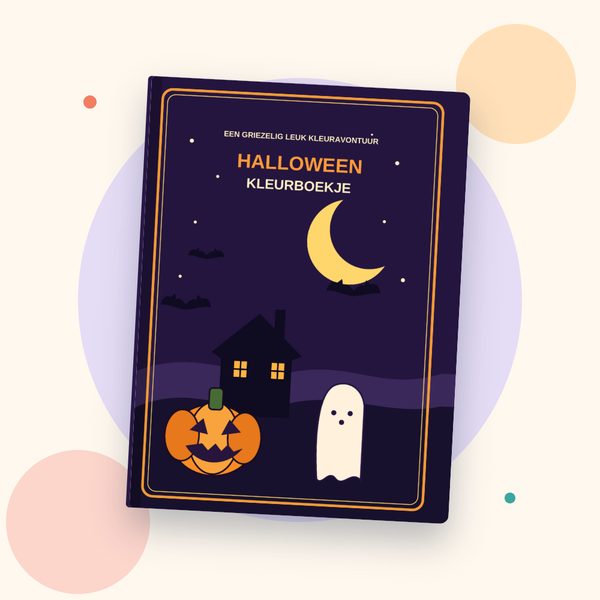 Omslag van Halloween Kleurboekje