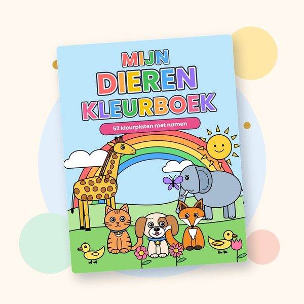 Omslag van Mijn Dieren Kleurboek