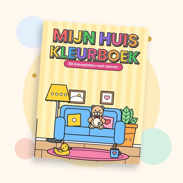 Omslag van Mijn Huis Kleurboek